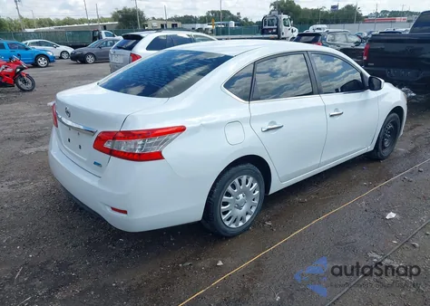2014 Nissan Sentra S from USA, damaged, VIN 3N1AB7AP2EY297954